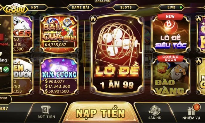 Những ưu điểm nổi bật giúp Go88 được nhiều người yêu thích