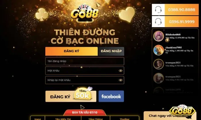 Chính sách bảo mật của Go88 được áp dụng với tất cả thành viên đăng ký tài khoản