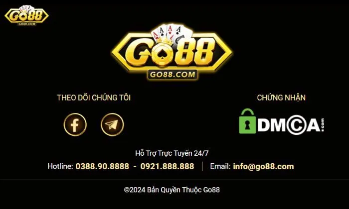 đăng ký Go88 Go88 có những quy định nghiêm ngặt đảm bảo tính an toàn cho cộng đồng bet thủ