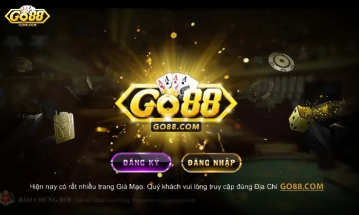 đăng ký Go88 Người chơi cần truy cập vào trang web chính chủ của cổng game Go88