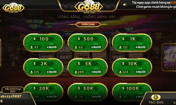 Phỏm Go88