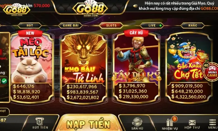 Nổ hũ Go88