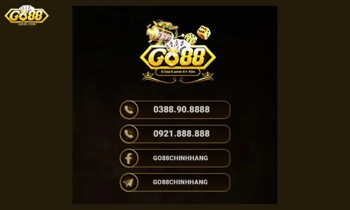 Đội ngũ hỗ trợ của Go88 luôn sẵn sàng đồng hành cùng game thủ