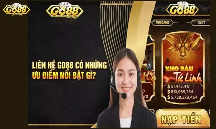 Tổng đài Go88 cam kết mang đến chất lượng phục vụ tối ưu cho người dùng.