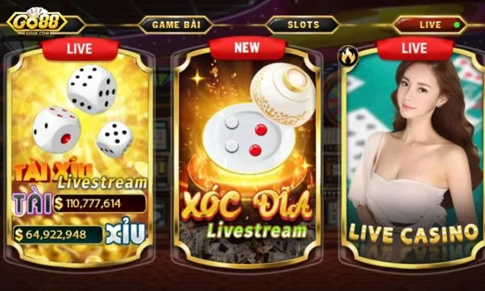 Live Casino Go88 Live Casino Go88 – hình thức chơi game hoàn toàn mới