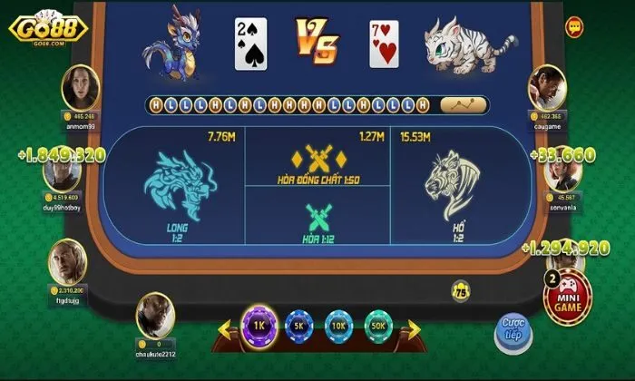 Live Casino Go88 Trò chơi tại live casino Go88 liên tục được cải tiến và cập nhật