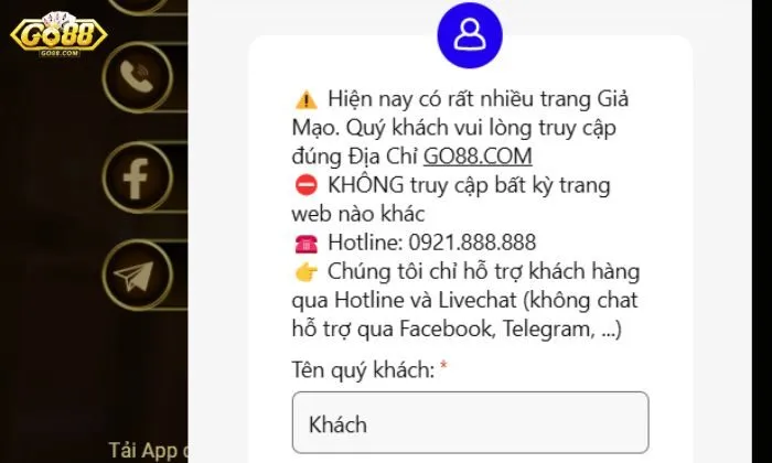 live chat Go88 Các bước chi tiết để liên hệ với live chat Go88