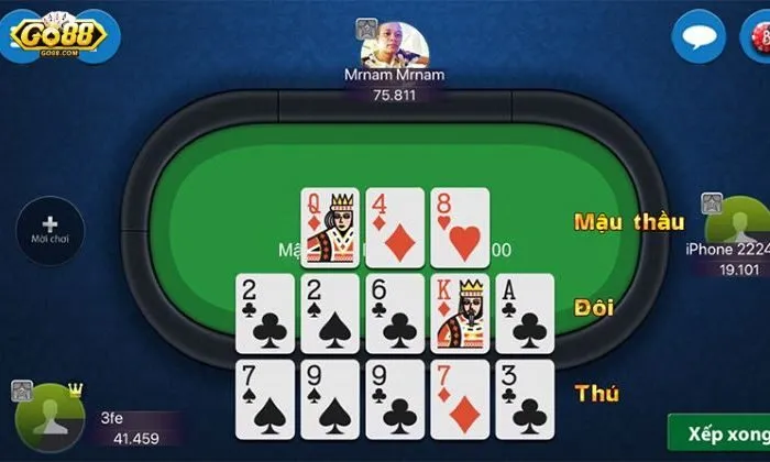Game Mậu binh tại nhà cái luôn tạo sức hút mạnh mẽ với người chơi