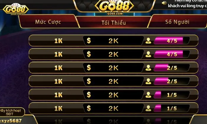 Cổng game Go88 luôn đặt lợi ích của người chơi lên hàng đầu
