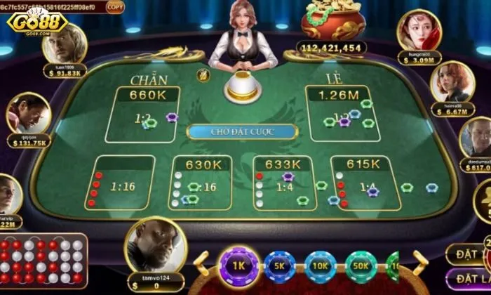 Xóc Dĩa Livestream Go88 Trò chơi Xóc đĩa Go88 đảm bảo khách quan và công khai